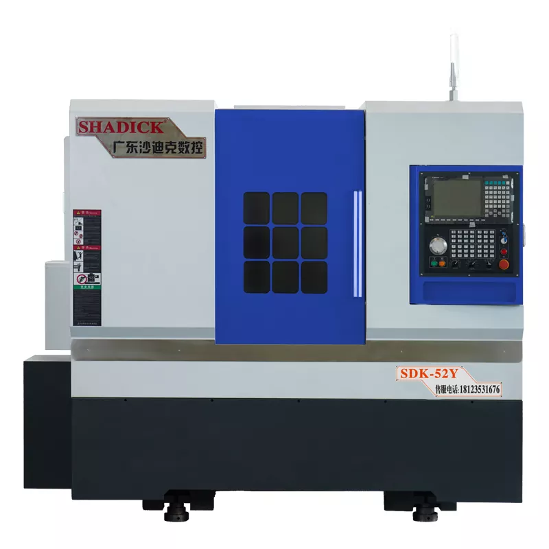 Mesin CNC komposit giliran 52-tailstock